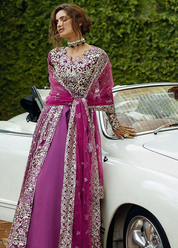 Stardust by Mushq Embroidered Net Suit Unstitched 4 Piece MQ24SW MWD-03 Startruck Elegance - Formal Collection