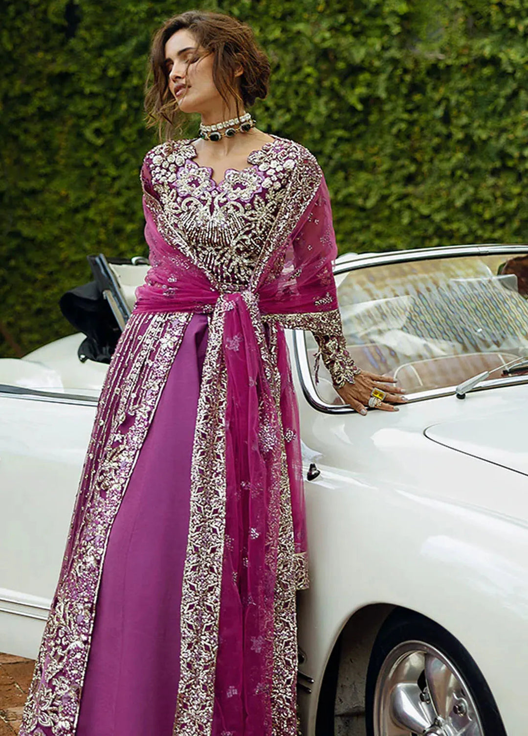 Stardust by Mushq Embroidered Net Suit Unstitched 4 Piece MQ24SW MWD-03 Startruck Elegance - Formal Collection