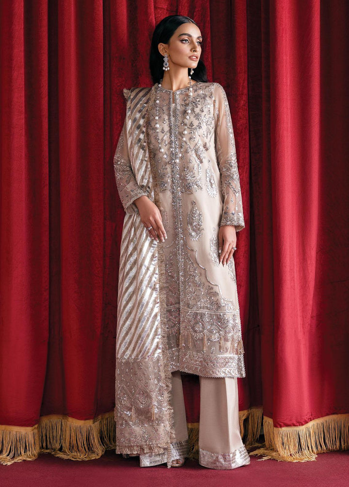 Starlet By Afrozeh Embroidered  Suits Unstitched 3 Piece AF23ST ASOS-V1-02 Pearl Dream - Luxury Collection