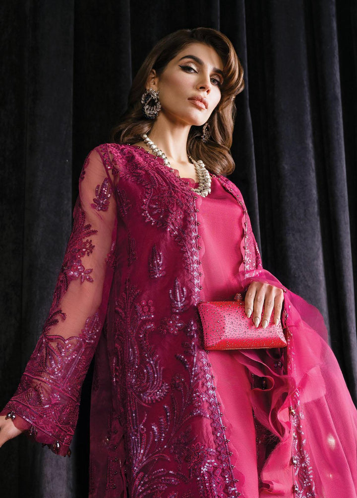 Starlet By Afrozeh Embroidered  Suits Unstitched 3 Piece AF23ST ASOS-V1-07 Periwinkle - Luxury Collection