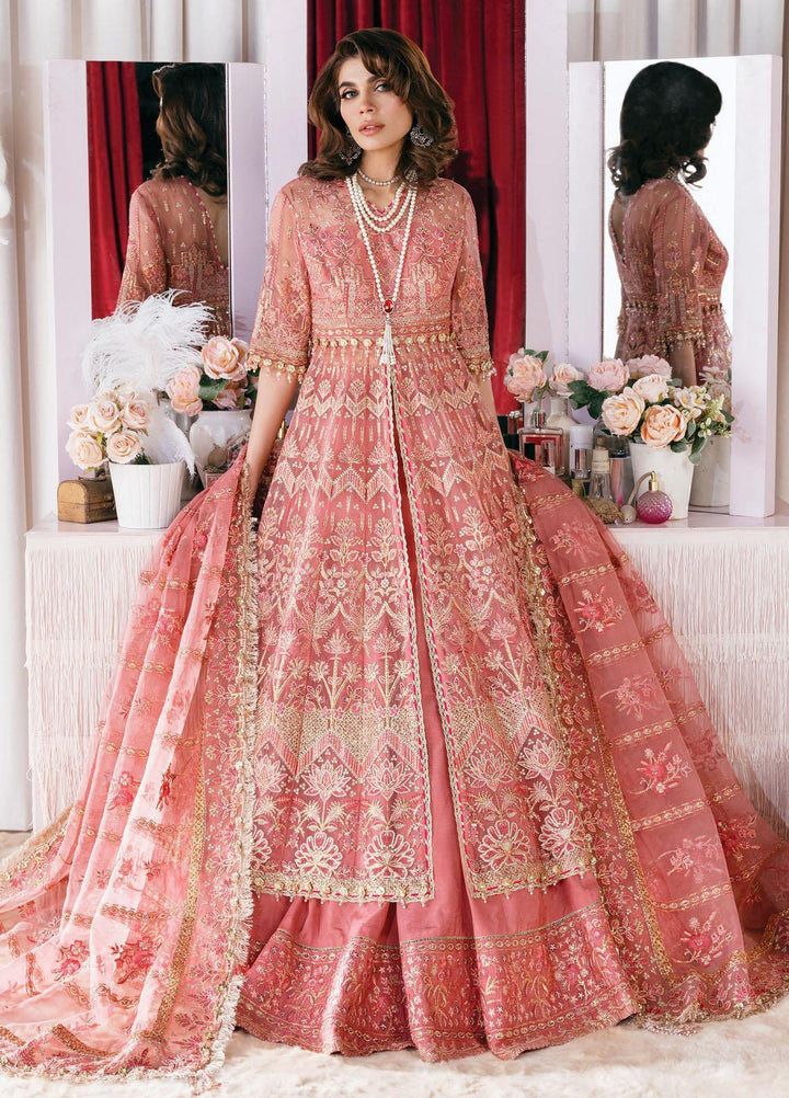 Starlet By Afrozeh Embroidered  Suits Unstitched 3 Piece AF23ST ASOS-V1-08 Flamingo Flair - Luxury Collection