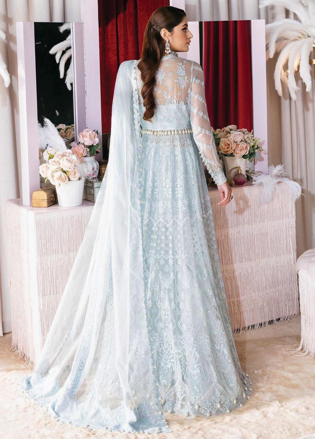 Starlet By Afrozeh Embroidered  Suits Unstitched 3 Piece AF23ST ASOS-V1-10 Gossamer - Luxury Collection