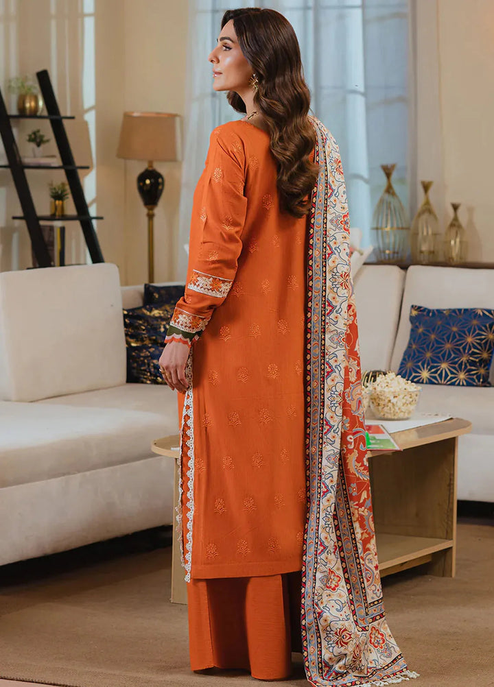 Stella By Mahnur Embroidered Khaddar Suit Unstitched 3 Piece MN24S D-02 A Rangrez - Winter Collection