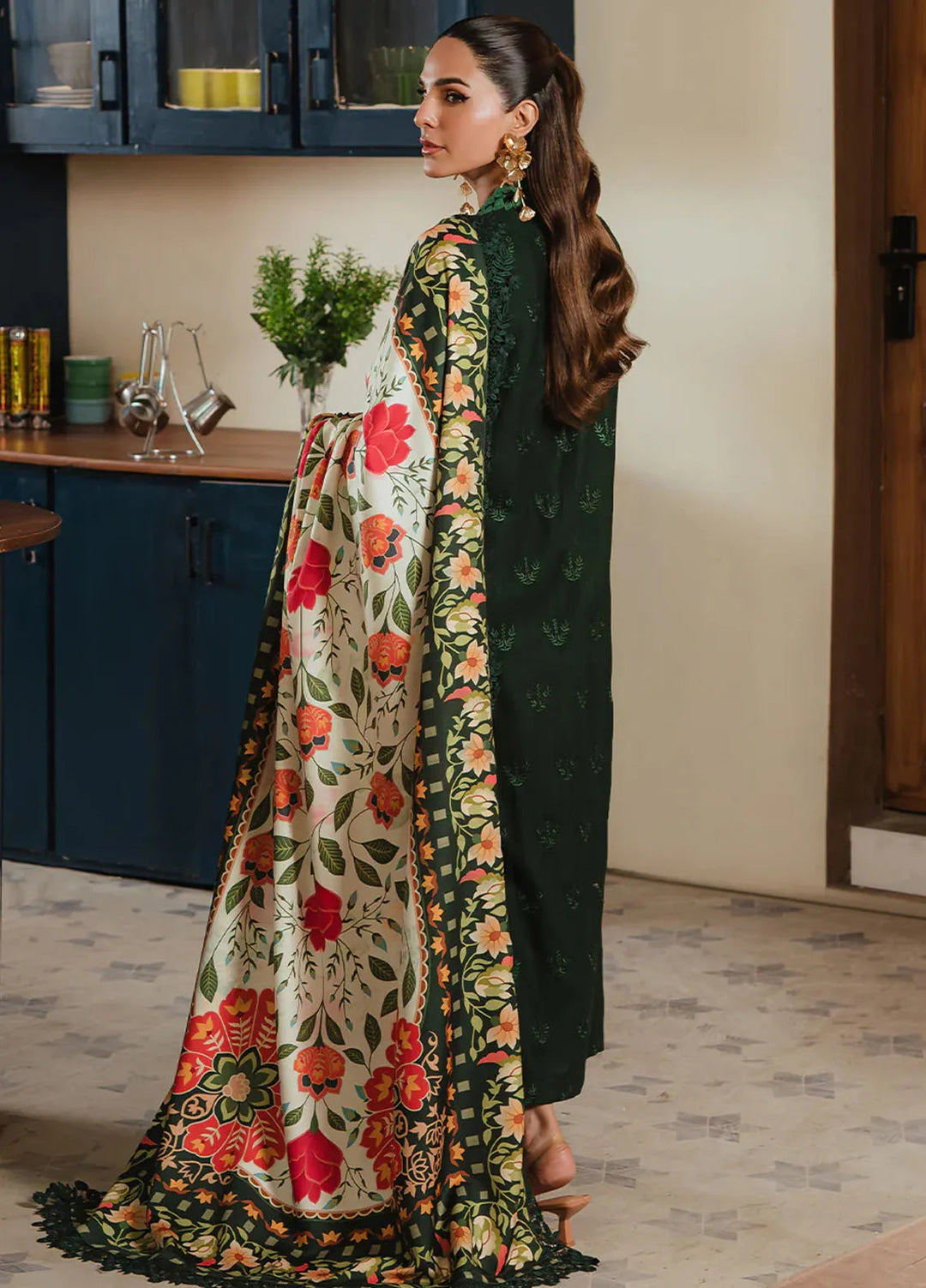 Stella By Mahnur Embroidered Khaddar Suit Unstitched 3 Piece MN24S D-03 A Riwaaz - Winter Collection