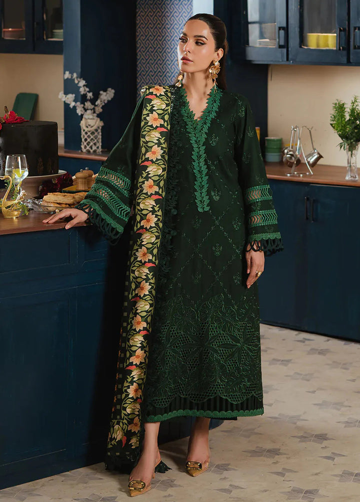 Stella By Mahnur Embroidered Khaddar Suit Unstitched 3 Piece MN24S D-03 A Riwaaz - Winter Collection