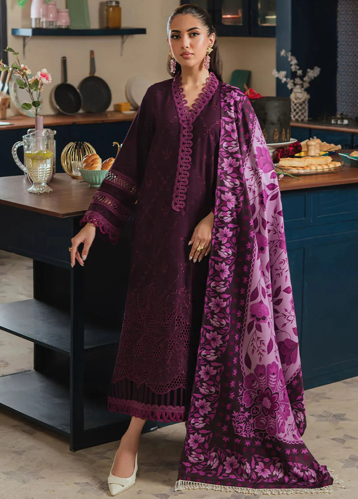 Stella By Mahnur Embroidered Khaddar Suit Unstitched 3 Piece MN24S D-03 B Tarang - Winter Collection