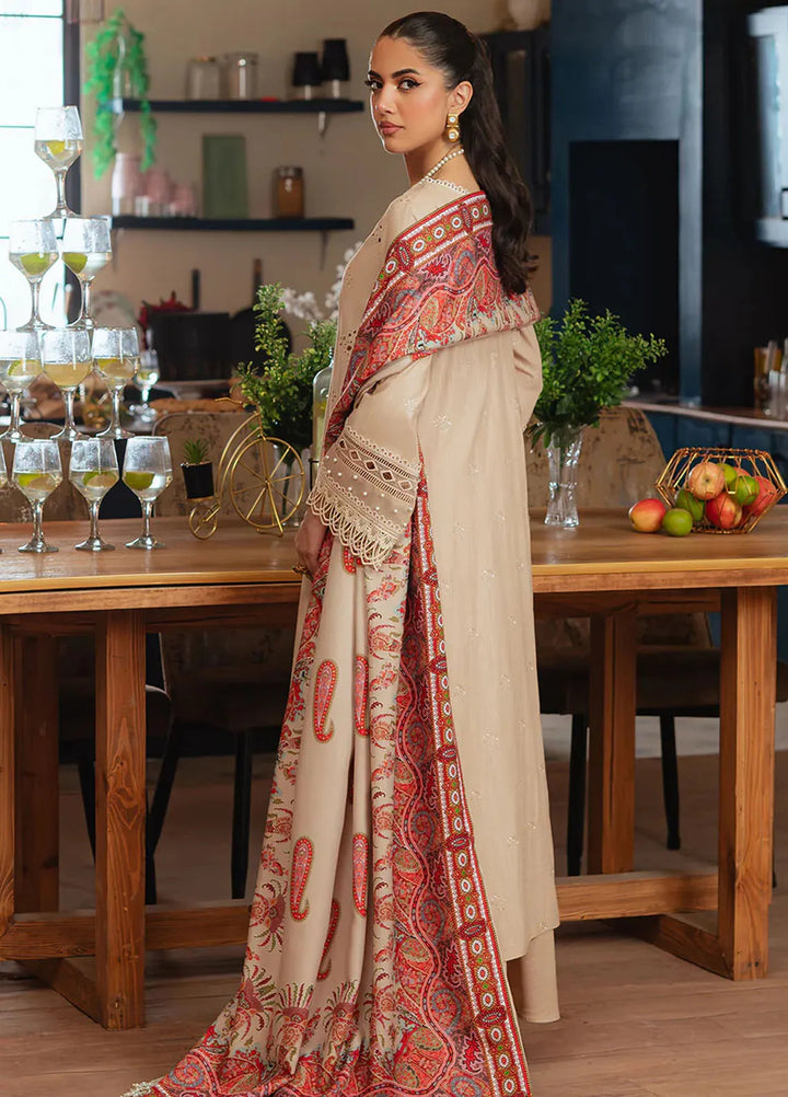 Stella By Mahnur Embroidered Khaddar Suit Unstitched 3 Piece MN24S D-04 B Aarohi - Winter Collection