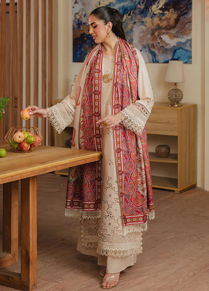 Stella By Mahnur Embroidered Khaddar Suit Unstitched 3 Piece MN24S D-04 B Aarohi - Winter Collection