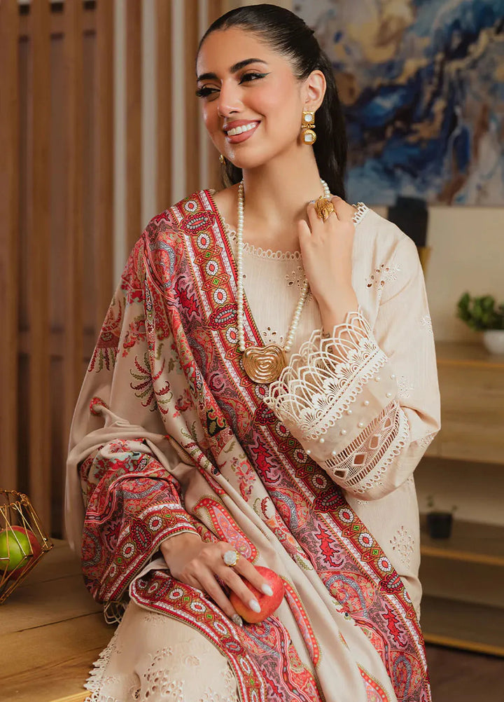 Stella By Mahnur Embroidered Khaddar Suit Unstitched 3 Piece MN24S D-04 B Aarohi - Winter Collection