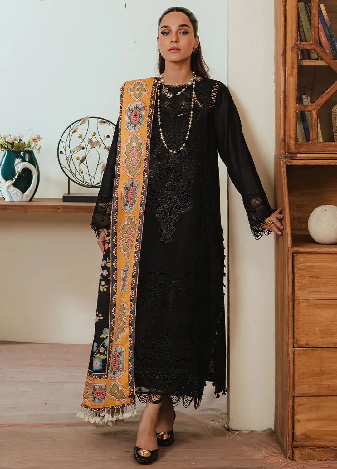 Stella By Mahnur Embroidered Khaddar Suit Unstitched 3 Piece MN24S D-05 B Ramal - Winter Collection