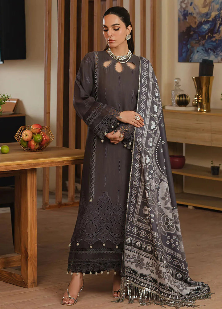 Stella By Mahnur Embroidered Khaddar Suit Unstitched 3 Piece MN24S D-06 A Mehak - Winter Collection