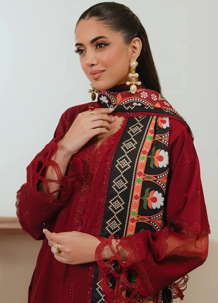 Stella By Mahnur Embroidered Khaddar Suit Unstitched 3 Piece MN24S D-06 B Gulaal - Winter Collection