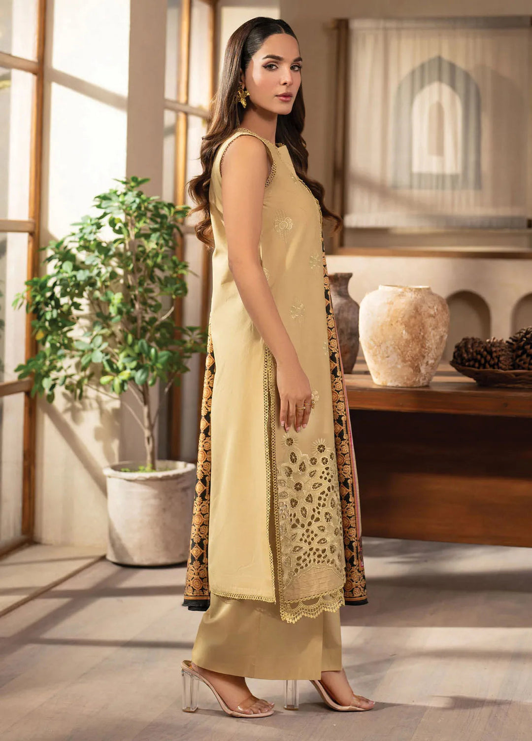 Stella by Mahnur Embroidered Lawn Suit Unstitched 3 Piece MN25S D6 B - Vera - Summer Collection