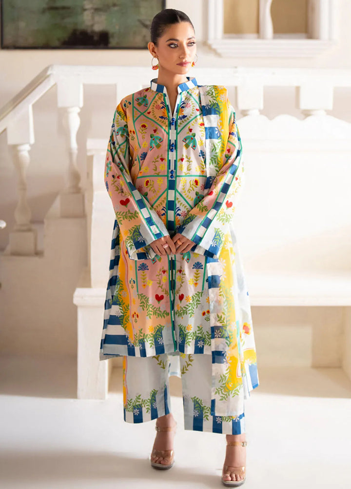 Stella by Regalia Printed Lawn Suit Unstitched 3 Piece RGT25SD D-01 - Summer Collection