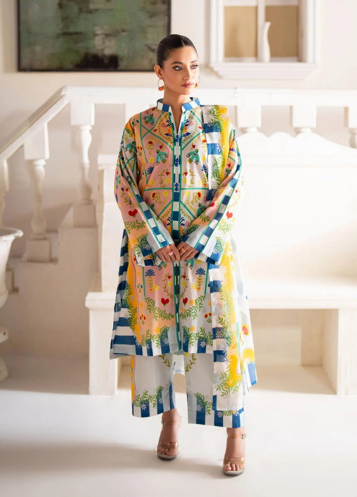 Stella by Regalia Printed Lawn Suit Unstitched 3 Piece RGT25SD D-01 - Summer Collection