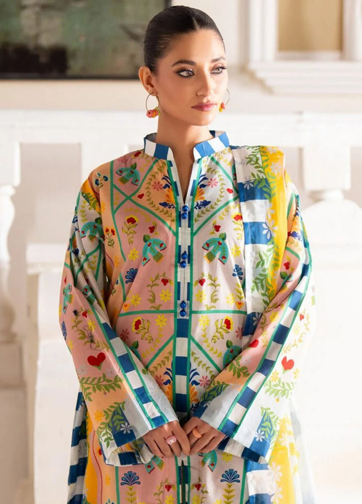 Stella by Regalia Printed Lawn Suit Unstitched 3 Piece RGT25SD D-01 - Summer Collection