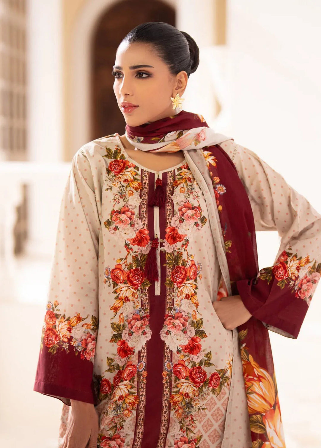 Stella by Regalia Printed Lawn Suit Unstitched 3 Piece RGT25SD D-02 - Summer Collection