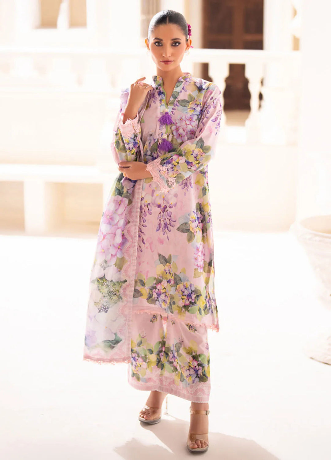 Stella by Regalia Printed Lawn Suit Unstitched 3 Piece RGT25SD D-03 - Summer Collection