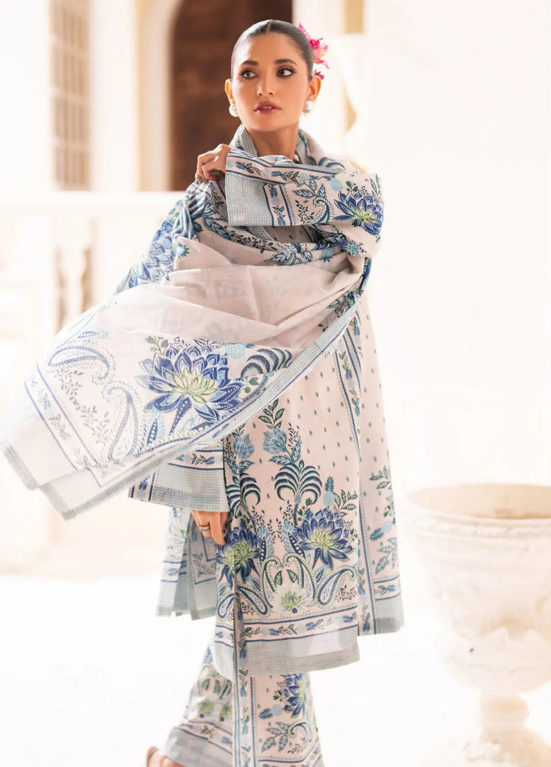 Stella by Regalia Printed Lawn Suit Unstitched 3 Piece RGT25SD D-05 - Summer Collection