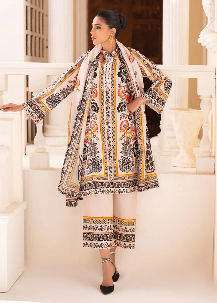 Stella by Regalia Printed Lawn Suit Unstitched 3 Piece RGT25SD D-06 - Summer Collection