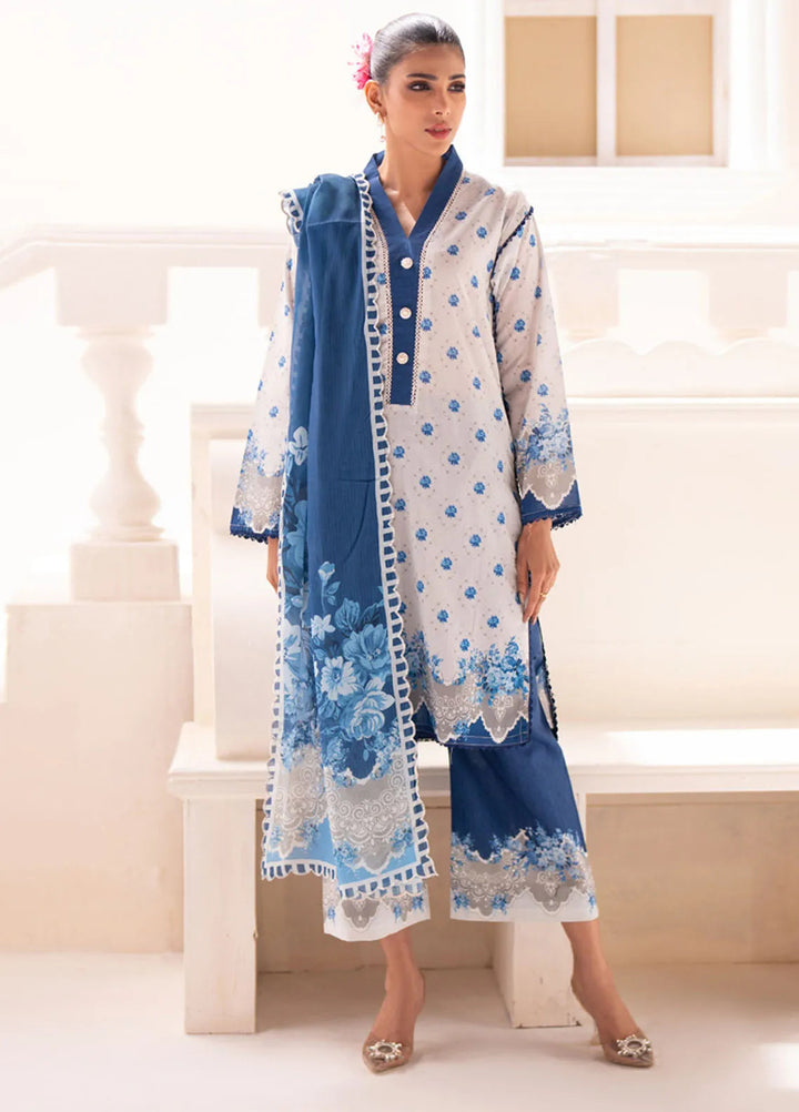 Stella by Regalia Printed Lawn Suit Unstitched 3 Piece RGT25SD D-08 - Summer Collection