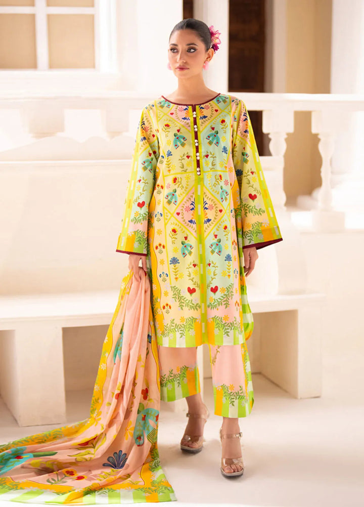 Stella by Regalia Printed Lawn Suit Unstitched 3 Piece RGT25SD D-09 - Summer Collection