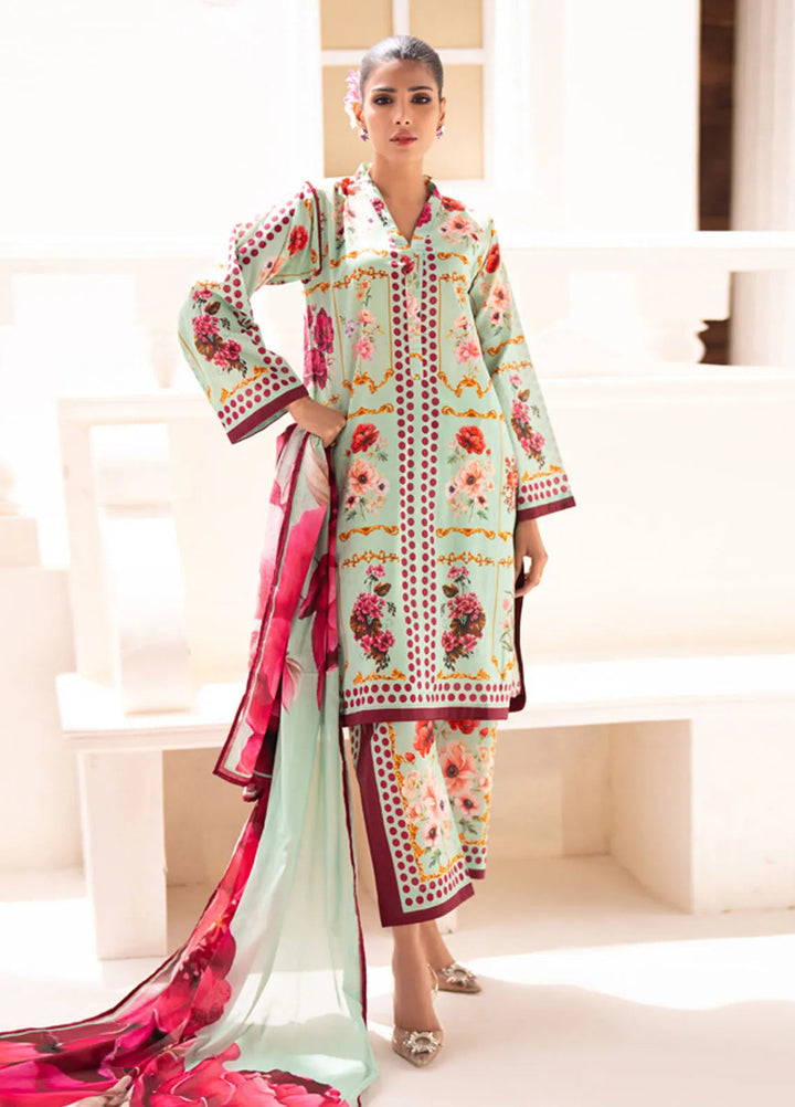 Stella by Regalia Printed Lawn Suit Unstitched 3 Piece RGT25SD D-10 - Summer Collection