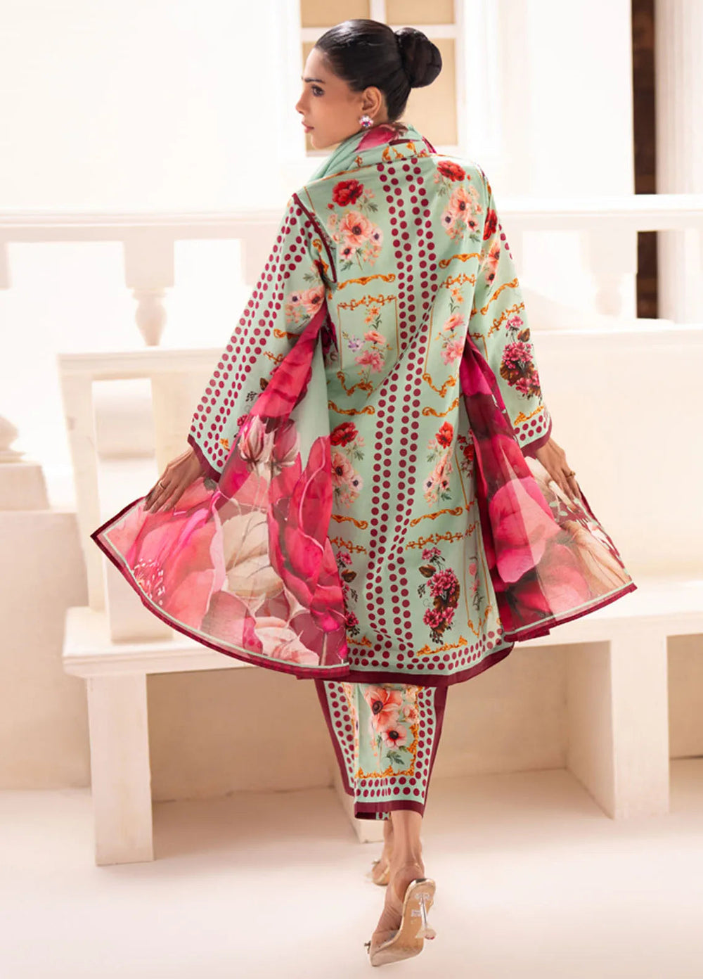 Stella by Regalia Printed Lawn Suit Unstitched 3 Piece RGT25SD D-10 - Summer Collection