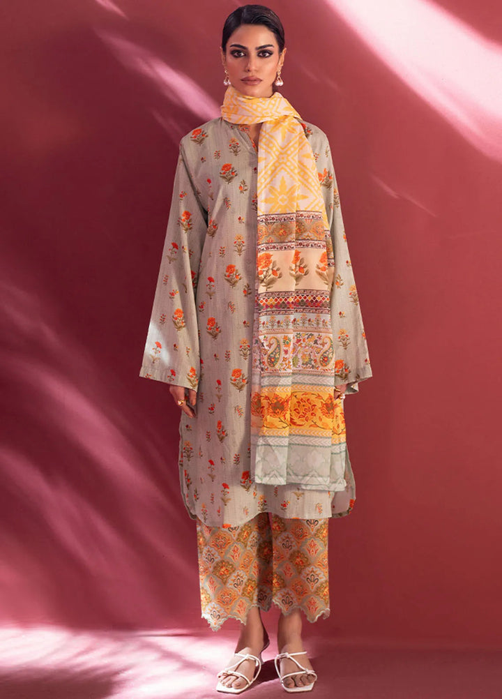 Stella by Regalia Textiles Printed Lawn Suits Unstitched 3 Piece RGT25ST STV2-1 - Summer Collection