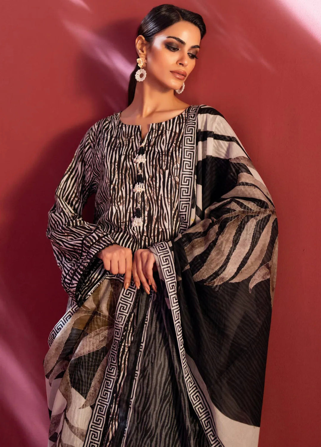 Stella by Regalia Textiles Printed Lawn Suits Unstitched 3 Piece RGT25ST STV2-8 - Summer Collection