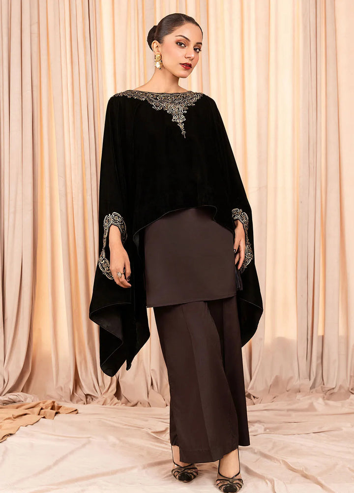 Stitch Vibes Pret Dyed Velvet Shirt Aylin Whisper Shawl