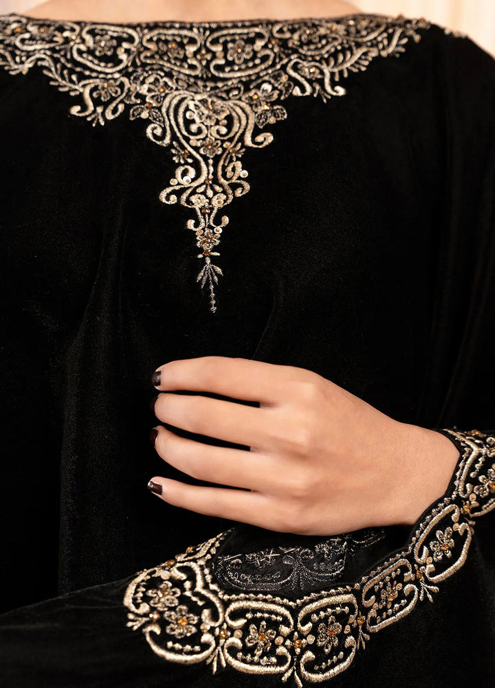 Stitch Vibes Pret Dyed Velvet Shirt Aylin Whisper Shawl