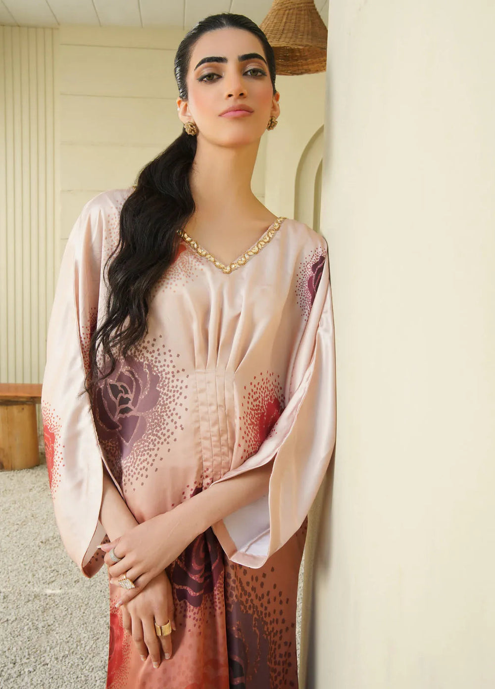 Stitch Vibes Pret Printed Charmeuse 1 Piece Suit Seraphina Rose