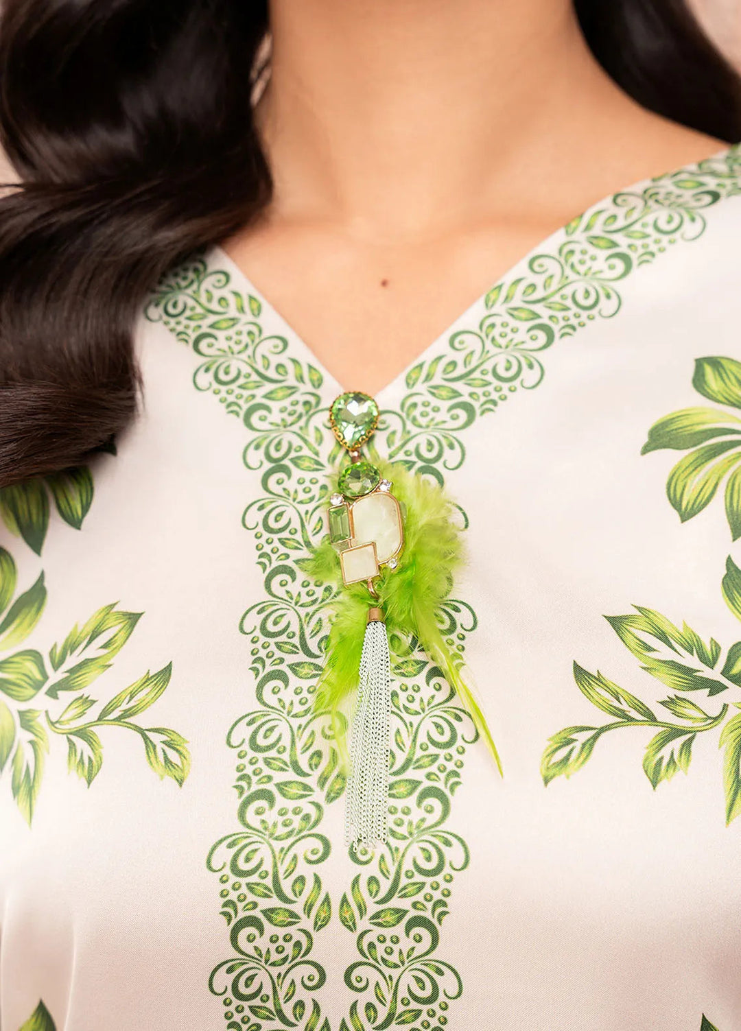 Stitch Vibes Pret Printed Charmeuse 2 Piece Suit Sylvia