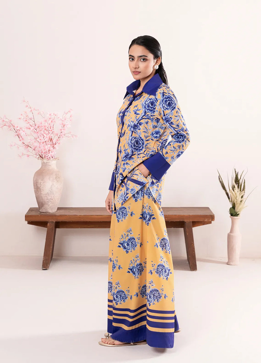 Stitch Vibes Pret Printed Crepe 2 Piece Suit Kyra