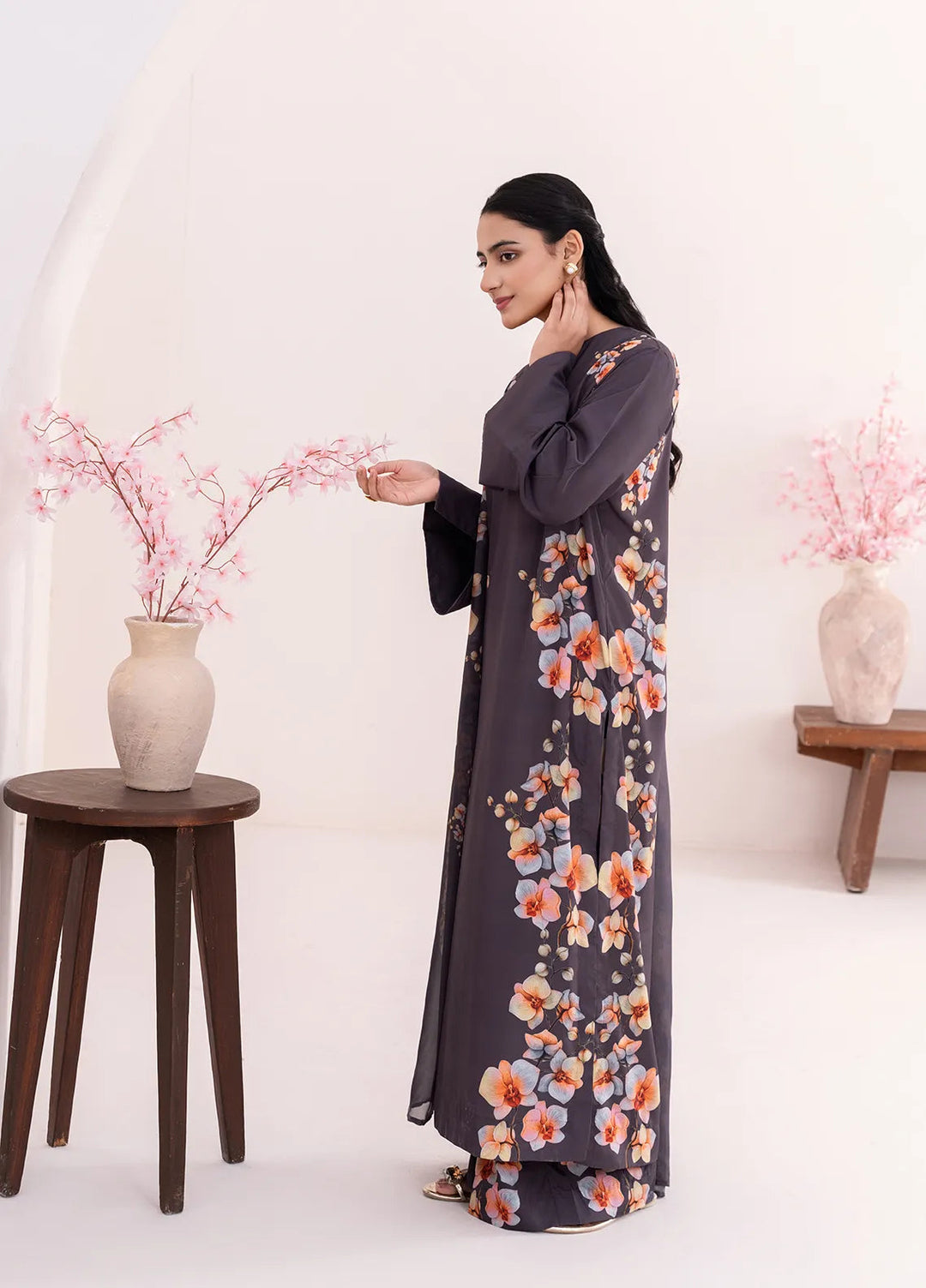 Stitch Vibes Pret Printed Crepe 3 Piece Suit Lira