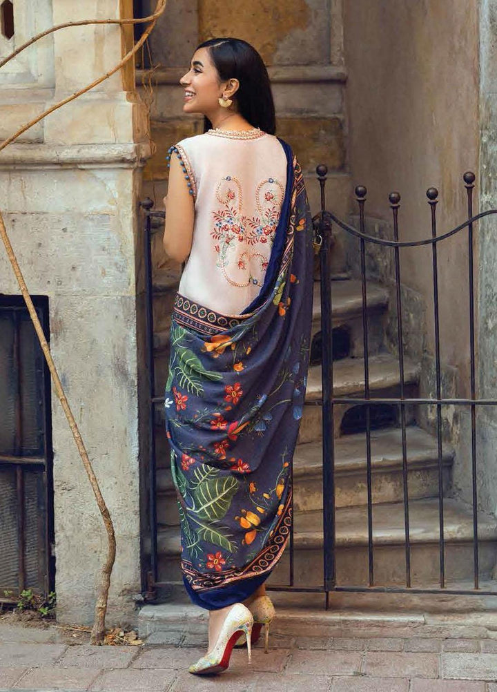 Mushq Pret Embroidered Karandi 3 Piece Suit MW22-09 Bahar