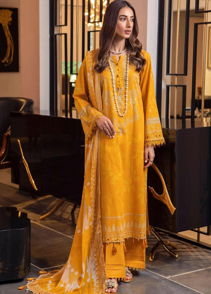 Nureh Pret Embroidered Lawn 3 Piece Suit NU23SPRPP SP-70