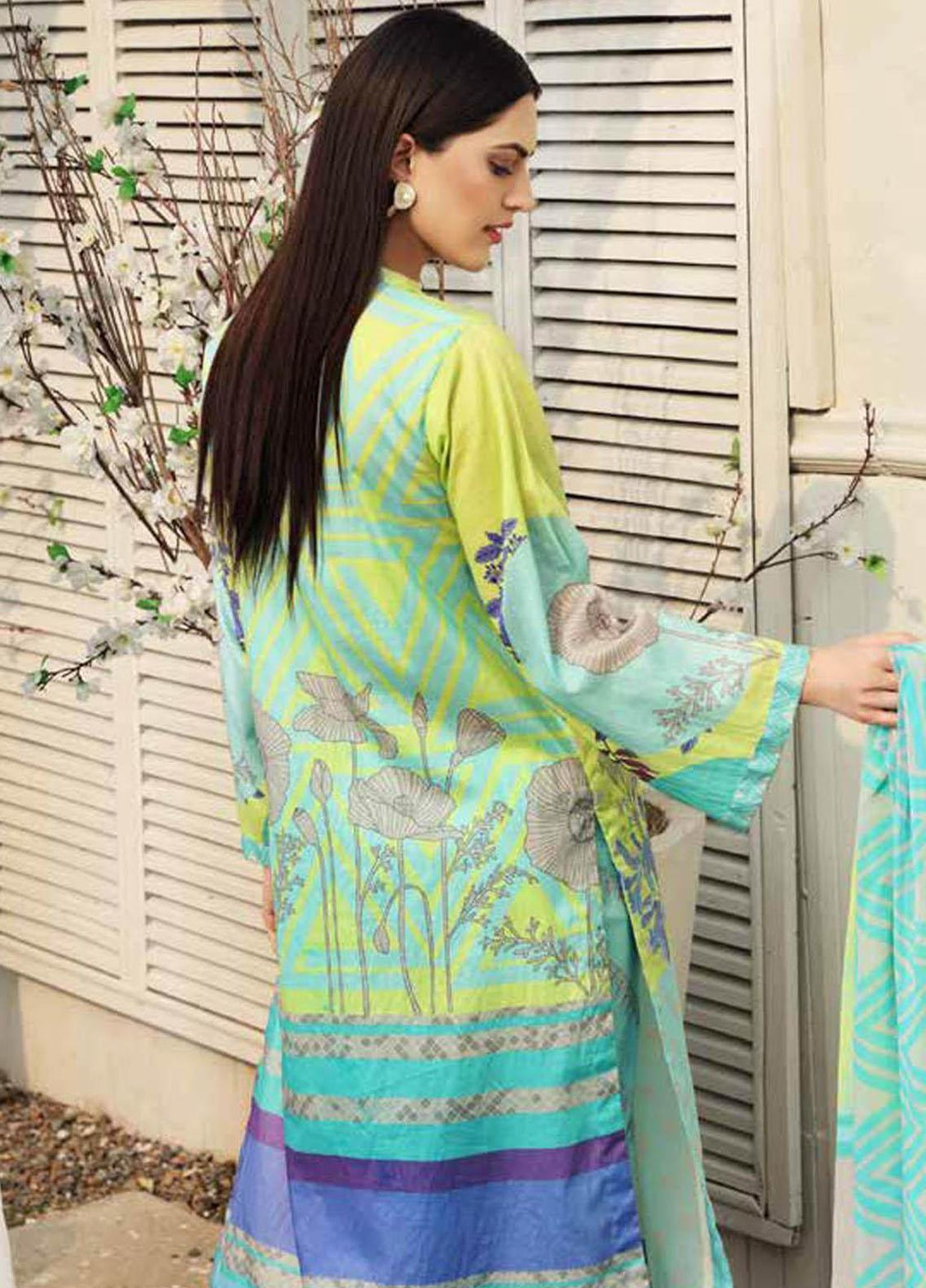 Charizma Pret Embroidered Lawn 3 Piece Suit CRZ21IF IN-32-A