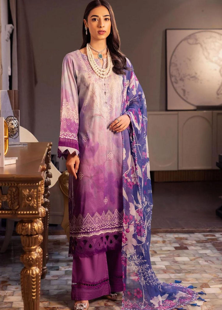 Nureh Pret Printed Lawn 3 Piece Suit NU23SPR SP-56