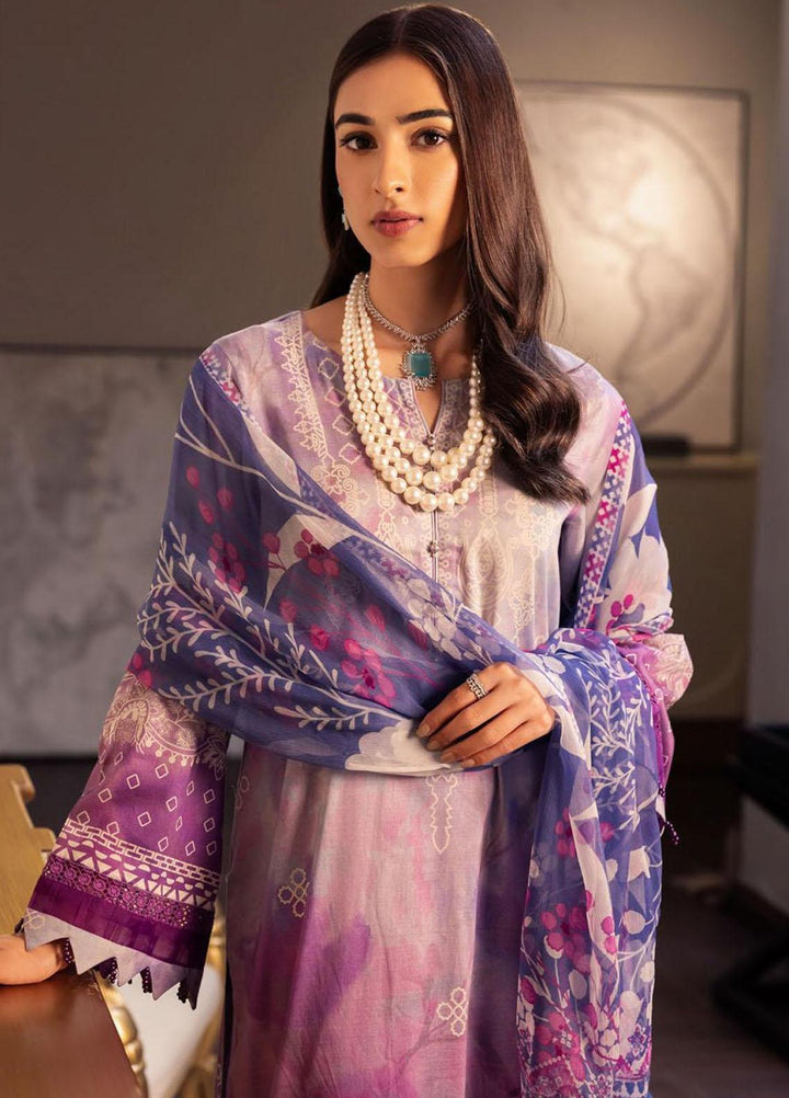 Nureh Pret Printed Lawn 3 Piece Suit NU23SPR SP-56