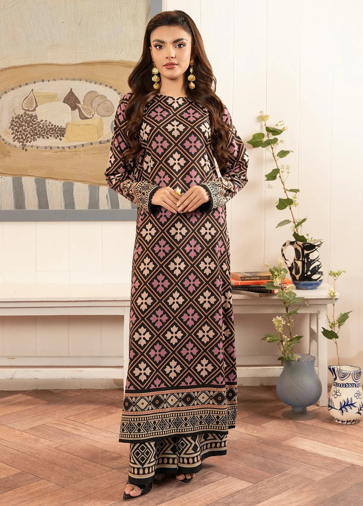 Stitch Vibes Pret Printed Crepe 2 Piece Suit Anemone Dress