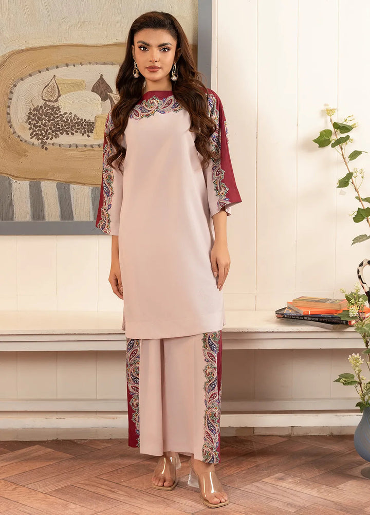 Stitch Vibes Pret Printed Crepe 2 Piece Suit Batwing co-ord Set