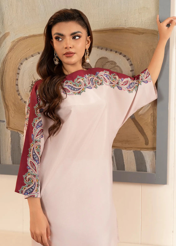 Stitch Vibes Pret Printed Crepe 2 Piece Suit Batwing co-ord Set