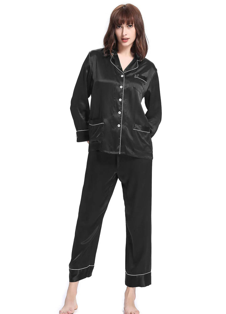 Studio By Arj Pajama Set Printed Polyester 2 Piece SBA-BLACK-66