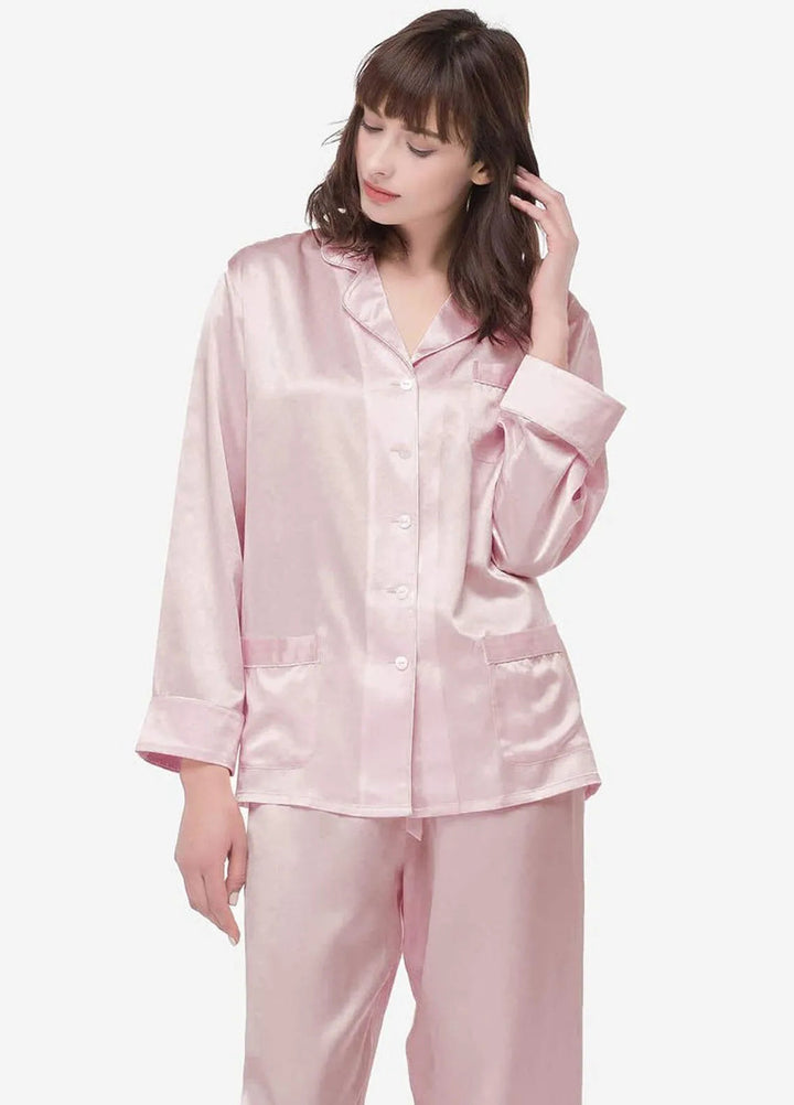 Studio By Arj Pajama Set Printed Polyester 2 Piece SBA-ROSY-PINK-66