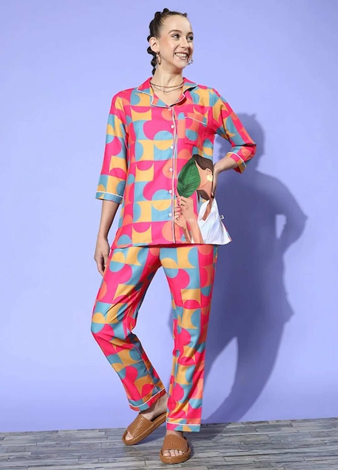 Studio By Arj Pret Printed Polyester 2 Piece ARJ-GRL-01