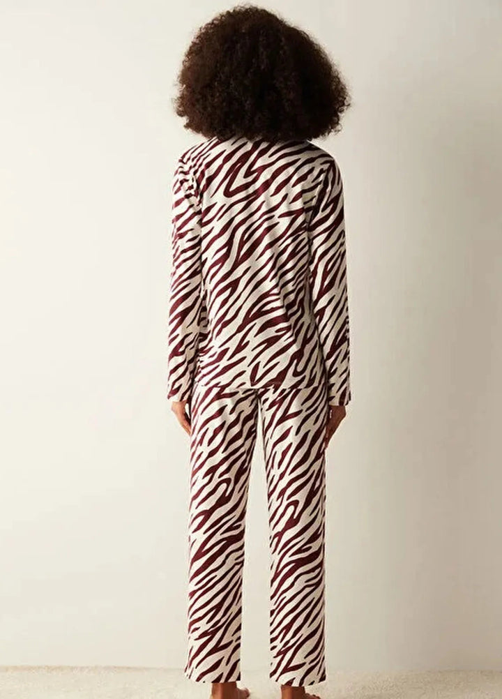 Studio By Arj Pret Printed Polyester 2 Piece ARJ-PJBR-ZBR