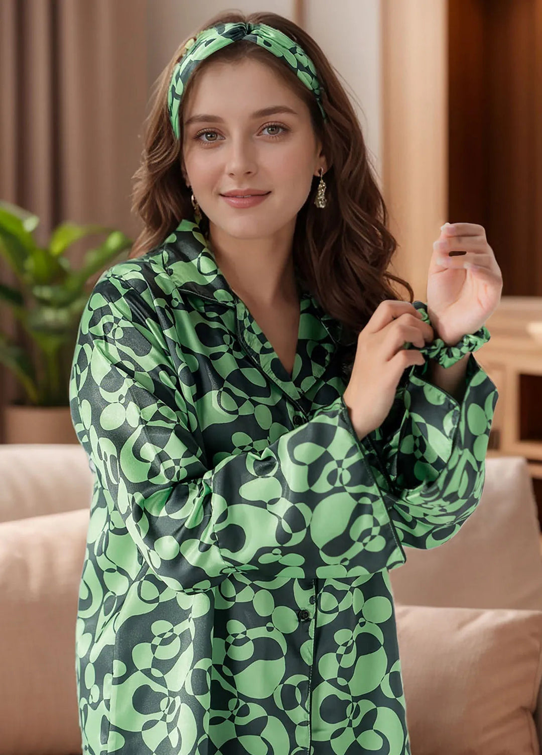 Studio By Arj Pret Printed Polyester 5 Piece SBA-RJ-PJ-13