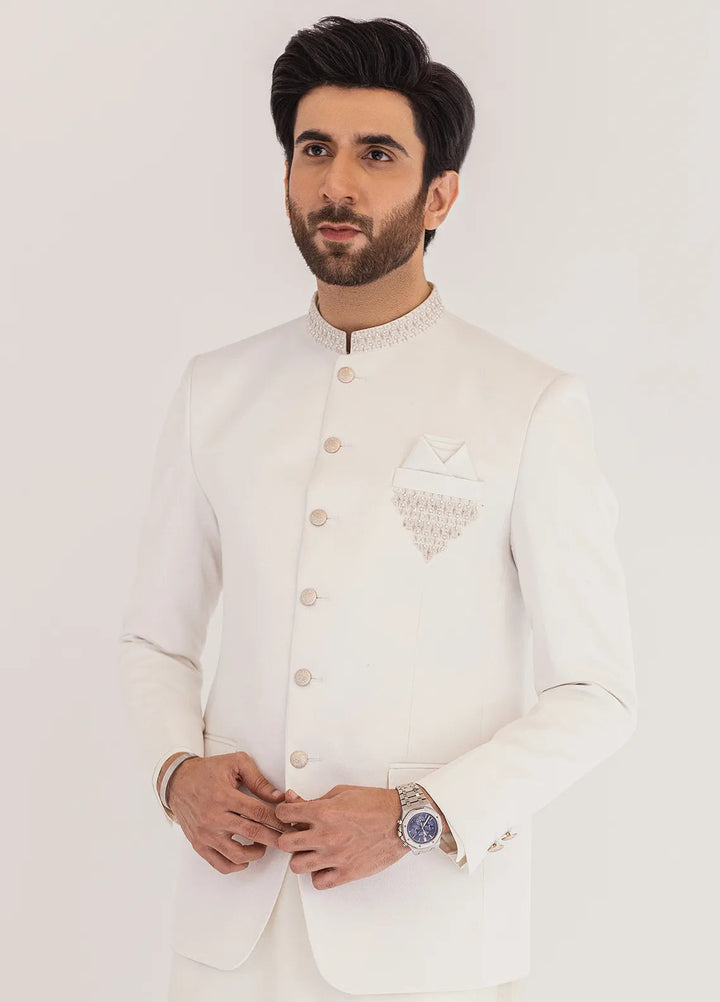 Stylish Embroidered Men Fancy Prince Coat - PC-363